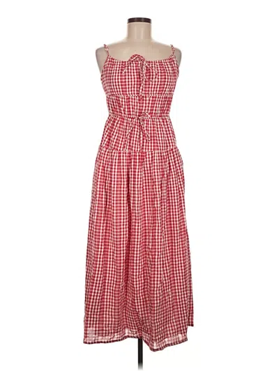 Sim & Sam Casual Dress In Red