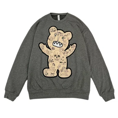 Simeon Farrar Bear Sweatshirt | Grey In Gray