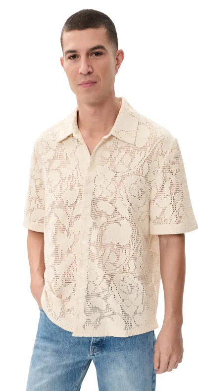 Simkhai Conrad Shirt Sand In Neutral