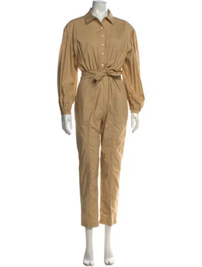 Pre-owned Simkhai Jumpsuit In Brown