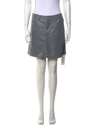 Pre-owned Simkhai Mini Skirt In Grey