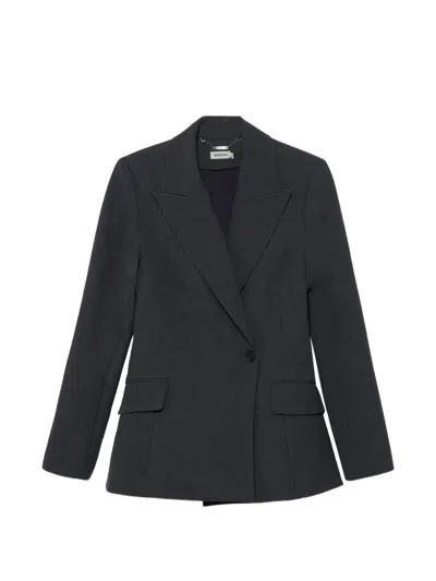 Simkhai Surabhi Hourglass Blazer In Black