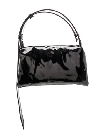 Pre-owned Simon Miller Patent Leather Shoulder Bag In Black