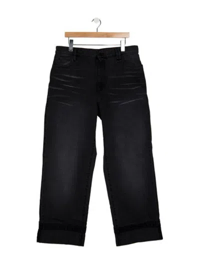 Pre-owned Simone Rocha High-rise Wide Leg Jeans W/ Tags In Black