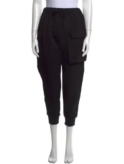 Pre-owned Simone Rocha Straight Leg Pants In Black