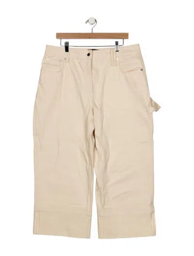 Pre-owned Simone Rocha Straight Leg Pants In Neutrals