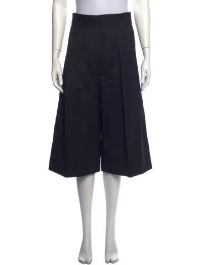 Pre-owned Simone Rocha Wide Leg Pants W/ Tags In Black