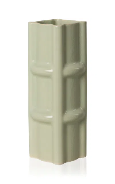 Sin Faye Vase In Green