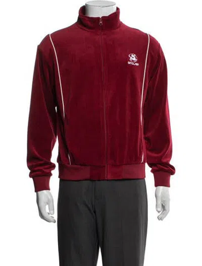 Pre-owned Sinclair Bomber Jacket W/ Tags In Red