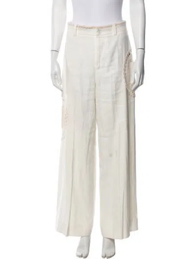 Pre-owned Sir Linen Wide Leg Pants In Neutrals