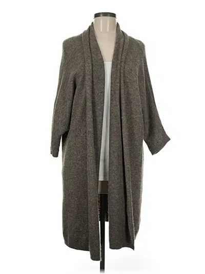 Pre-owned Sisters Cardigan Sweater In Gray