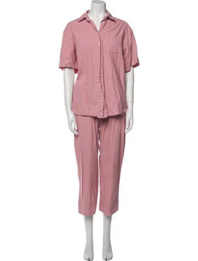 Pre-owned Skall Studio Pant Set In Pink