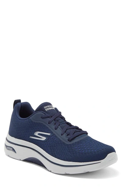 Skechers Go Walk Arch Fit 2.0 Sneaker In Navy