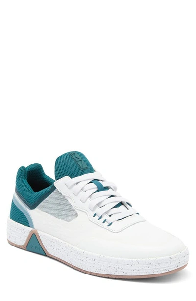 Skechers Mark Nason Alpha Cup Sneaker In White/ Light Blue