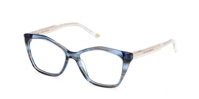 Skechers Se50062 087 Women's Glasses Blue Size 52 - Free Lenses - Blue Light Block Available