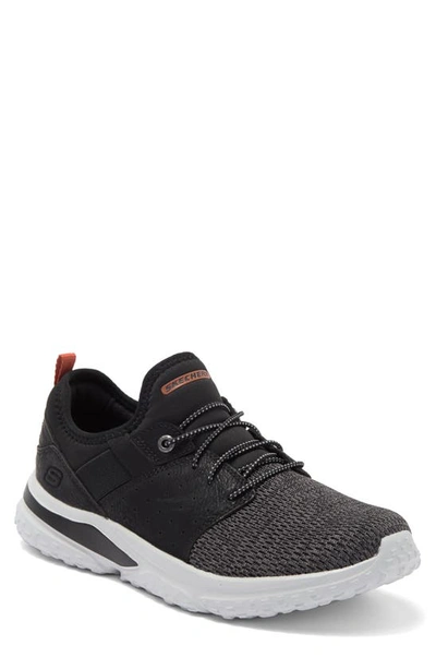 Skechers Solvano Caspian Sneaker In Black