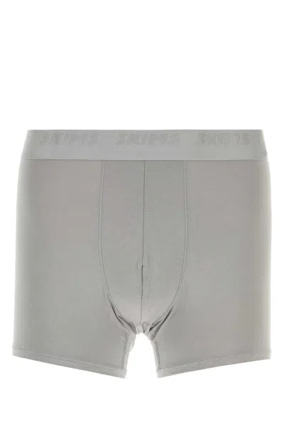 Skims 3-pack 3-inch Boxer Briefs In Gray