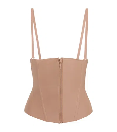 Skims Body Waist-cincher In Brown