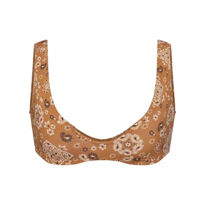 Skims Signature Swim In Brown