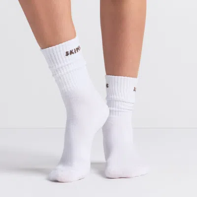 Skims Socks In White