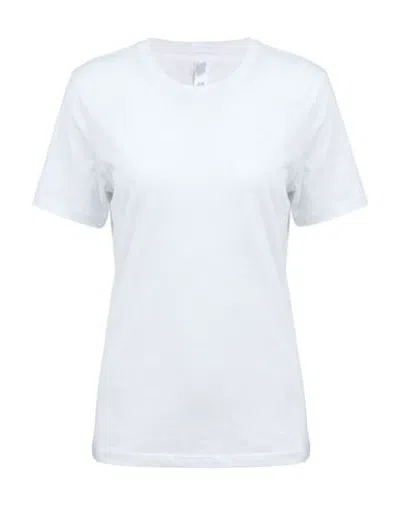 Skims Woman T-shirt White Size Xs Cotton, Polyester