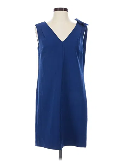 Pre-owned Slate & Willow Casual Dress In Blue