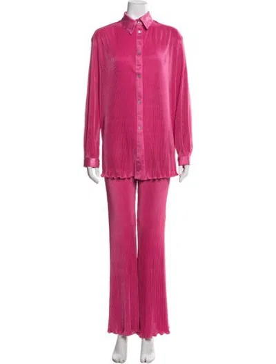 Pre-owned Sleeper Pantsuit In Pink