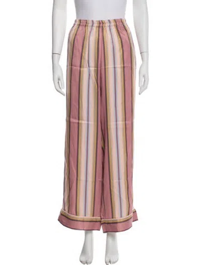Pre-owned Sleeper Striped Pajamas W/ Tags In Pink