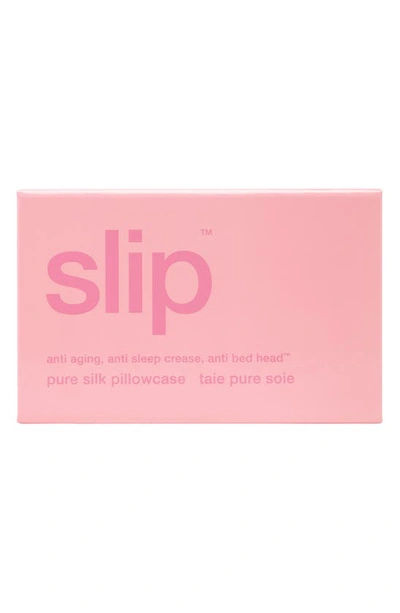 Slip Pure Silk Pillowcase In Pink