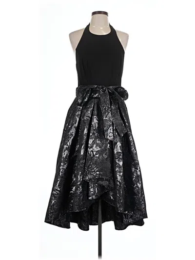 Pre-owned Slny Cocktail Dress In Black