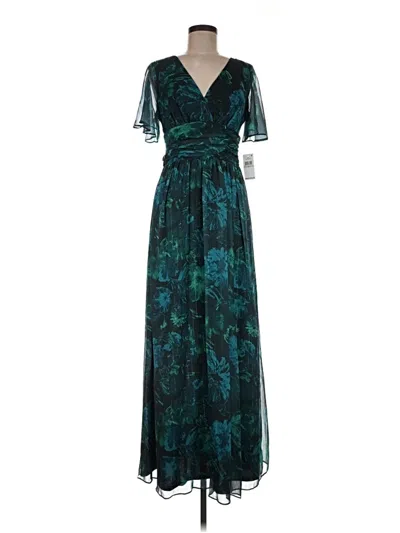 Pre-owned Slny Cocktail Dress In Teal