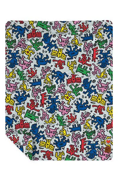 Slowtide Burrows Fleece Blanket In Multi