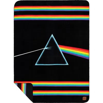 Slowtide Dark Side Plush Throw Blanket In Black
