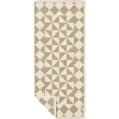 Slowtide Gatsby Cotton Hand Towel In Stone