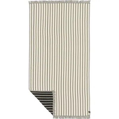 Slowtide Koko Driftweave Turkish Towel In Cream