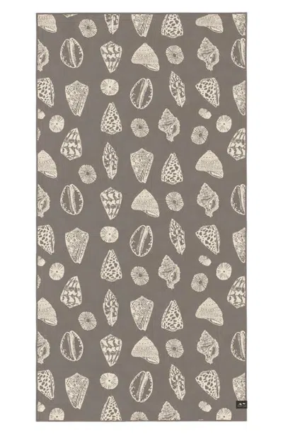 Slowtide Treasures Performance Quick Dry Beach Towel In Fog