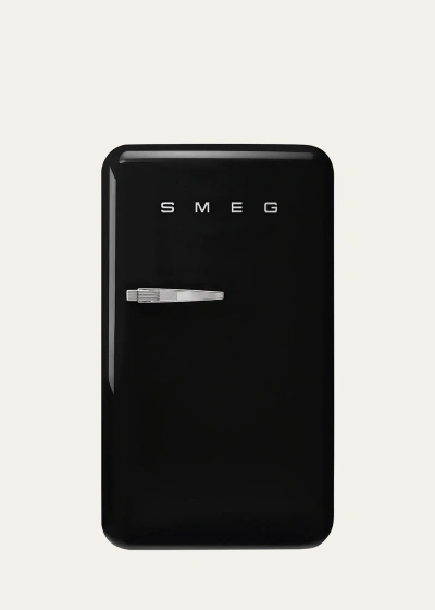 Smeg Fab10 Retro-style Mini Fridge, Right Hinge In Black