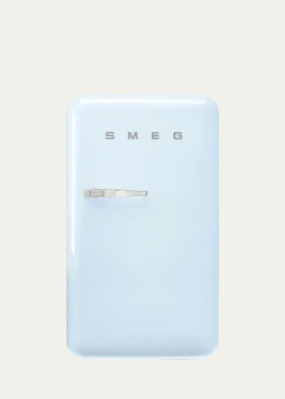 Smeg Fab10 Retro-style Mini Fridge, Right Hinge In Pastel Blue