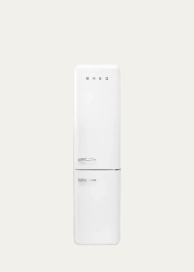 Smeg Fab32 Retro-style Refrigerator With Bottom Freezer, Right Hinge In White