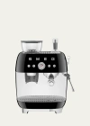 Smeg Semi-automatic Espresso Machine In Black