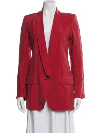 Pre-owned Smythe Blazer In Red