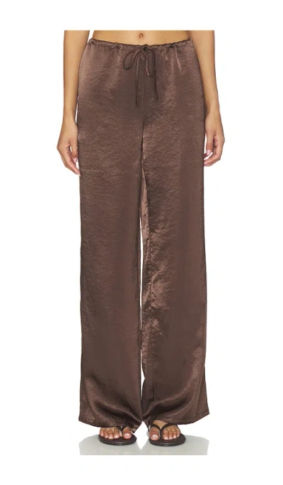 Sndys X Revolve Dove Pant 2.0 In Chocolate
