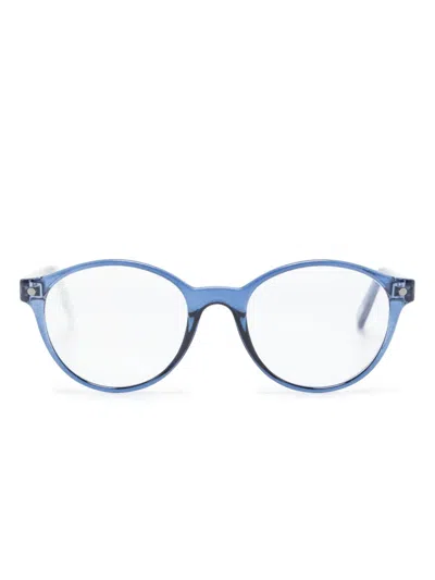 Snob Cicinin Clip-on Glasses In Blue