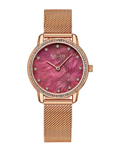So & Co Women's Chelsea Watch
