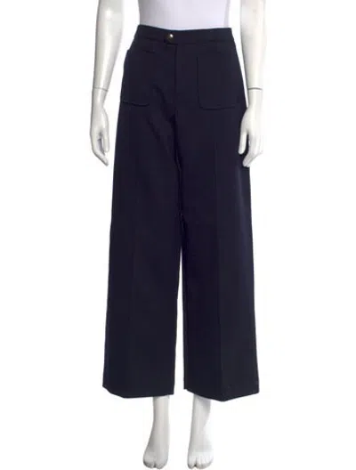 Pre-owned Soeur Wide Leg Pants In Blue