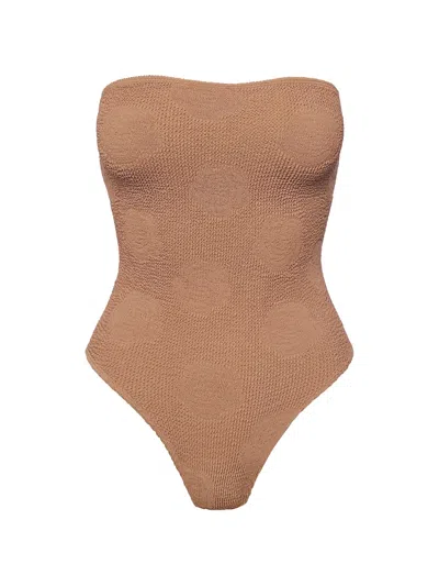 Sofia Erhan Kaya Strapless One-piece In Multi