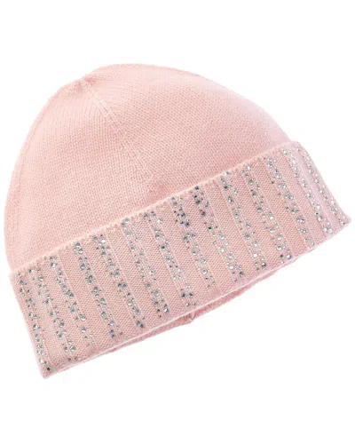 Sofiacashmere 6-ply Cashmere Knit Hat In Pink