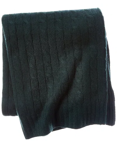 Sofiacashmere 6ply Classic Cashmere-blend Throw In Black