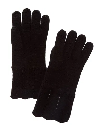 Sofiacashmere Cashmere Gloves In Black
