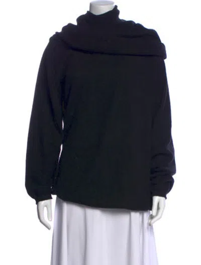 Pre-owned Sofie D'hoore Cashmere Turtleneck Sweater In Black